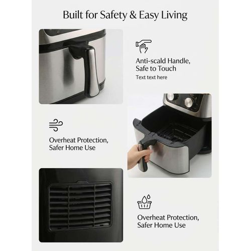 Generic 12l 1400w 0–60 minute timer Air Fryer - image 7