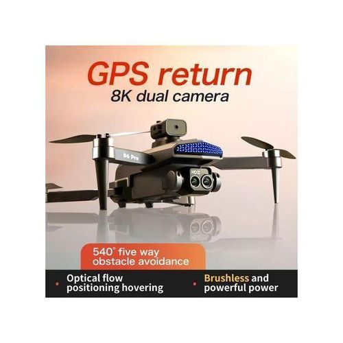 product_image_name-Generic-8K - D6 Drone Professional Dual Camera Photography Optical Five-way Obstacle Avoidance Quadcopter-6
