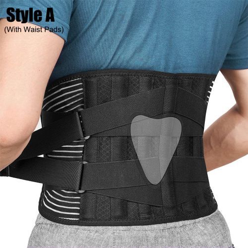 Medical Back Lumbar Support Belt Waist Orthopedic Brace Posture