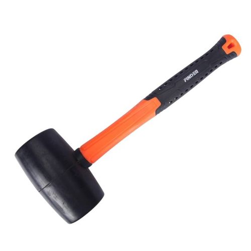 Mini Rubber Mallet with Fiberglass Handle (8 oz)