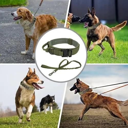 Generic Black,Dog Collar, Leash Collar - image 2