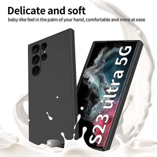 Samsung Galaxy S23 Ultra 5G High Quality Solid Silicone Back Case - image 2