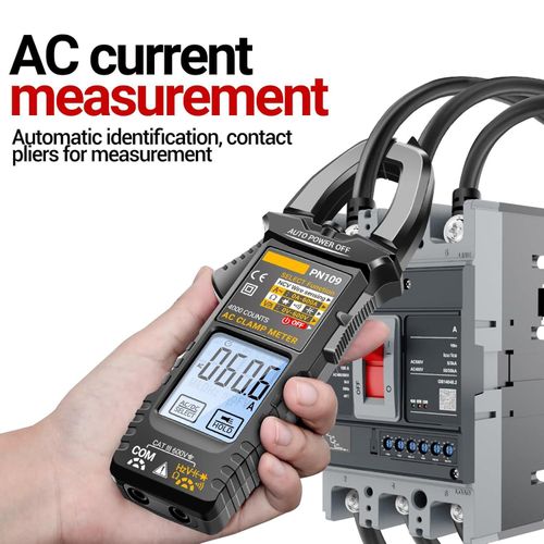 Aneng PN109 Tester 4000 Count Multimeter Clamp Meter with Backlit Buzzer Flashlight Ohmmeter Voltmeter - image 5