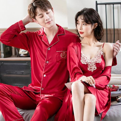 Fashion Couple Beautiful High Quality Night Wears Set