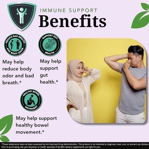 product_image_name-Zenmen-Body Odor Supplement - Zinc, Chlorophyll 60 Tablets-3