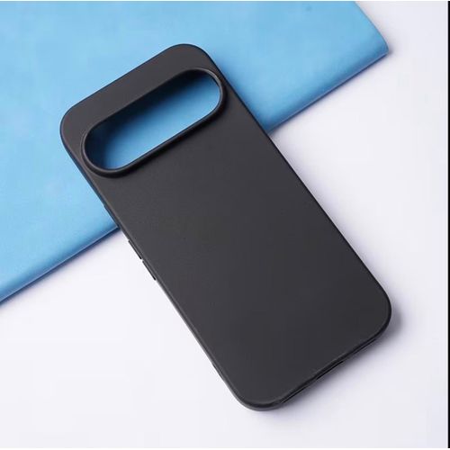 Google Pixel 10 pro XL Silicone Phone Case & Pouch With Camera Protection – Black ( GP ) - image 3