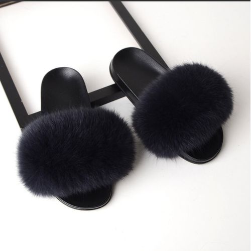 Fox shop fur slide