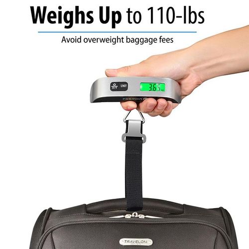 Luggage Scale Travel Scale Luggage Weight Travel Luggage Assistant Portable  With Backlit LCD Display For Suitcase