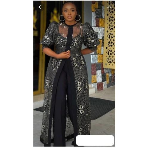 product_image_name-Fashion-GORGEOUS LACE KIMONO GOWN AND PANT-5