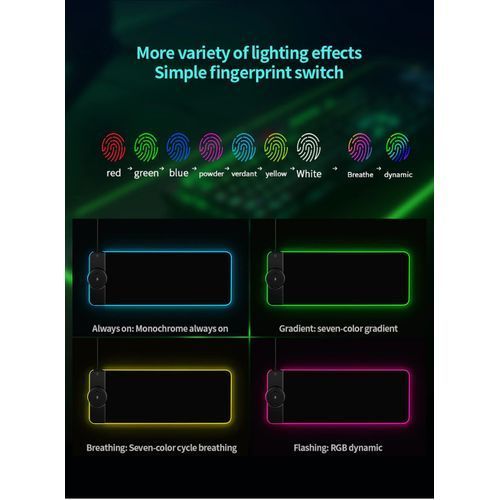 Generic 15W RGB Gaming Wireless Charging Mousepad - image 3