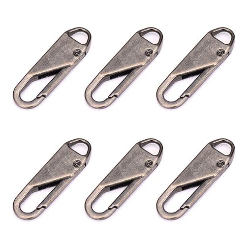 Details of Zipper Pull Replacements Repair Kit Metal Zipper Slider For