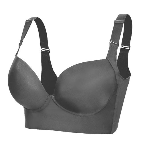 Plus Size Womens Hide Back Bra And Underwear With Full Coverage