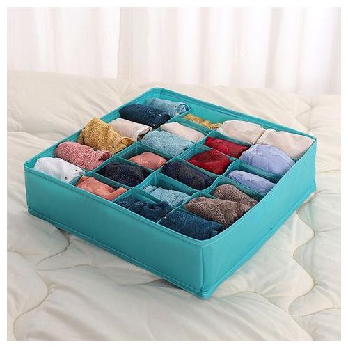 Generic 24 Grids Underwear Bra Storage Box