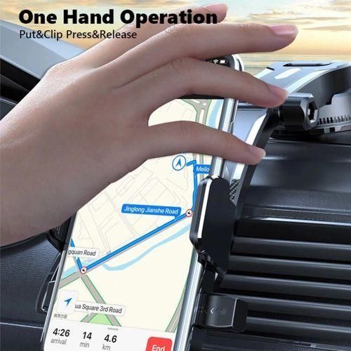 Generic Universal 360° Rotation Car Phone Mount – Strong Suction Cup Dashboard & Windshield Holder with Extendable Arm, One-Hand Quick Release & Triangular Anti-Shake Base - image 7