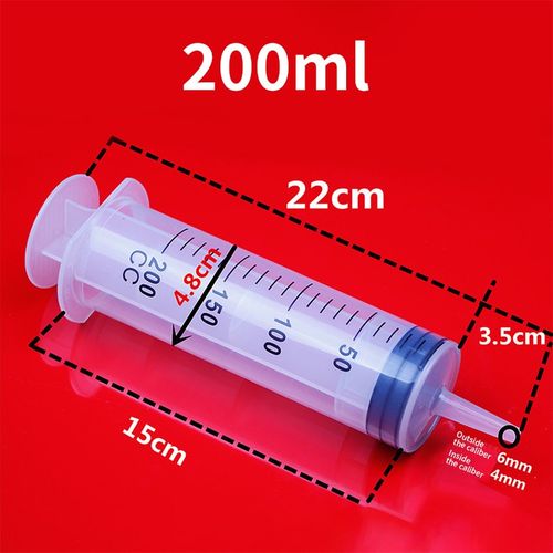 Large 500ml Reusable Syringe Pump With 1m Measuring Tube For Ink Feeding