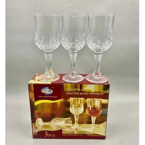 Generic 3 Pieces Wine Glass Cup