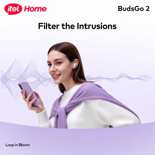 itel Buds-Go 2 Ai ENC Deep Bass 30hrs Playtime Wireless Earbuds IEW-65 - image 5
