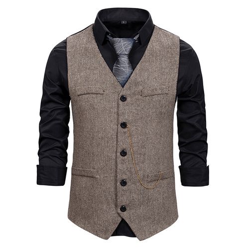 Wool tweed vest clearance