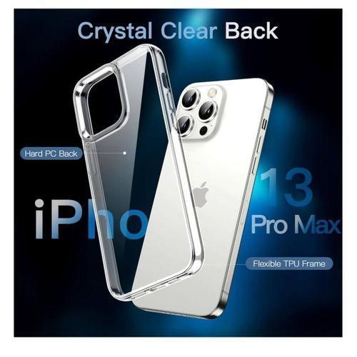 Generic iPhone 13 Pro Max Sleek Design Clear Case –Drop Protection with Camera Guard