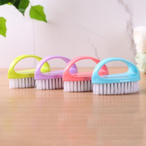 Scrub Brush Flexible Laundry Brush With Dolphin Handle Soft Hair