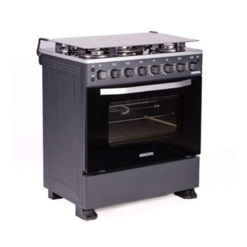 Home Bruhm 60x80cm Pool System 5 Gas Burner With Oven And Grill
