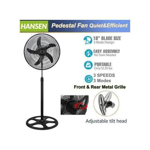 HANSEN Hansen 18 inches industrial level standing fan - image 2