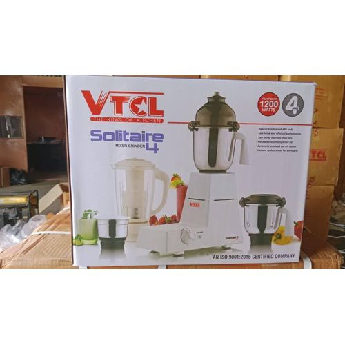 Generic VTCL Heavy Duty Solitaire 4Cups  Blender & Grinder _1200 Watts
