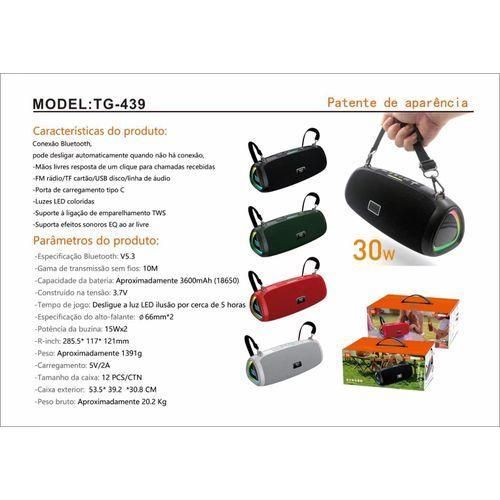 T&G TG-439 TWS Portable Wireless Bluetooth 5.3 Speaker HiFi-Grade Sound Quality - image 3