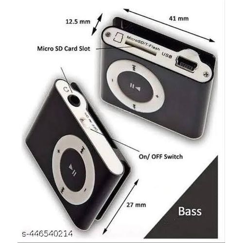 Mp3 Player Metal Clip (Walkman) – Portable Music Player with Earpiece & Charging Cable - image 5