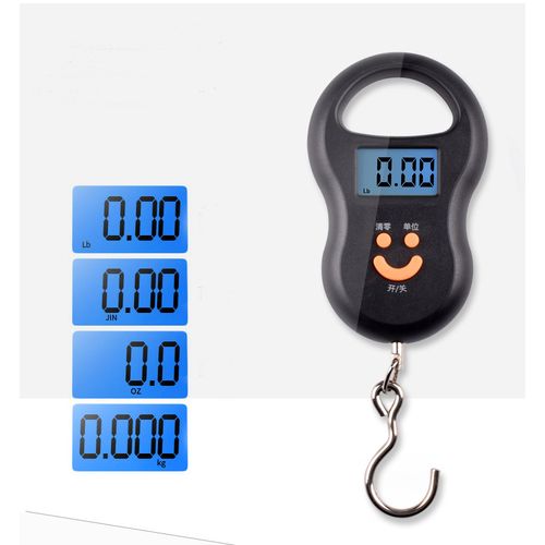 Generic 50kgx10g Mini Digital Scale For Fishing Luggage Travel