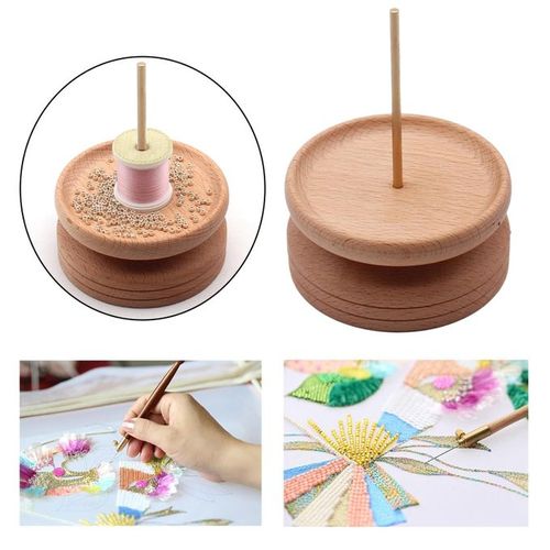 Generic Wooden Bead Loader Making Bead String Beads Bead Spinner