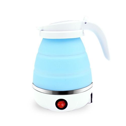 Generic Collapsible Electric Kettle - Silicone Mini Portable Foldable Kettle for Home Travel Office - image 8