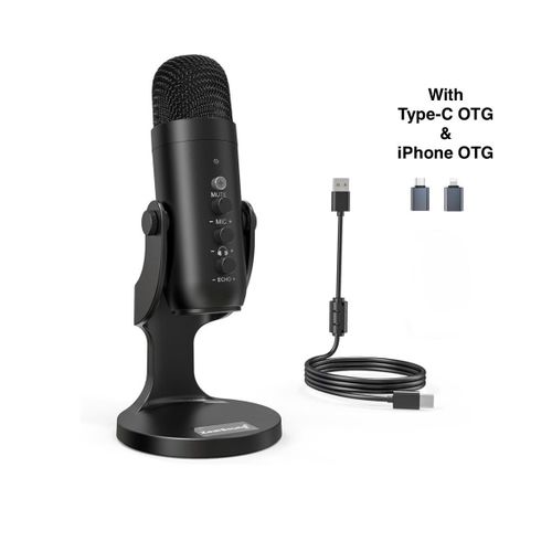 Samsung Studio Microphone with Type-C & iPhone OTG – Professional Gaming Microphone with Noise Reduction. - image 2
