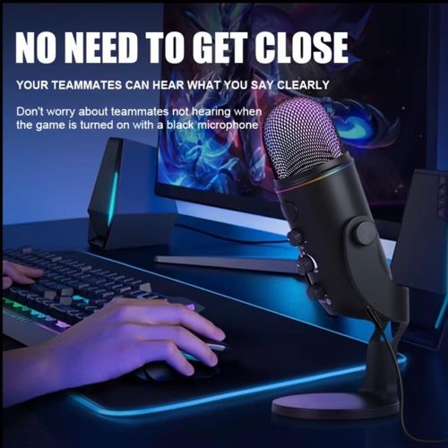 Samsung Studio Microphone with Type-C & iPhone OTG – Professional Gaming Microphone with Noise Reduction. - image 3