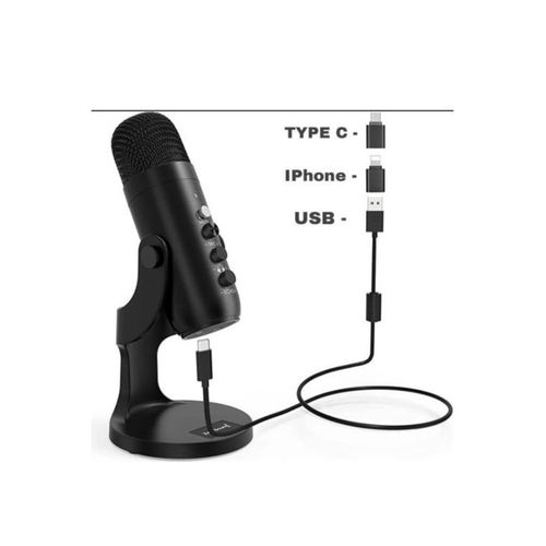 Samsung Studio Microphone with Type-C & iPhone OTG – Professional Gaming Microphone with Noise Reduction. - image 5