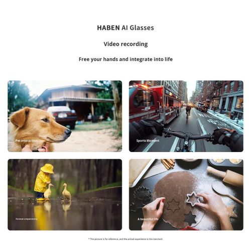 Generic High Vision Intelligent Ai Smart Wireless Eye Glass Camera - image 5