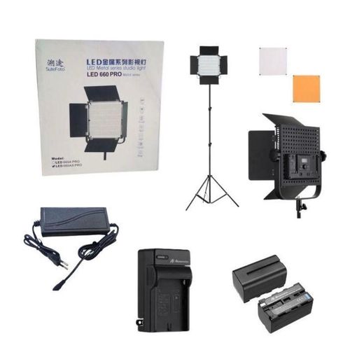 product_image_name-Generic-LED 660 PRO Studio Video Light Kit-1