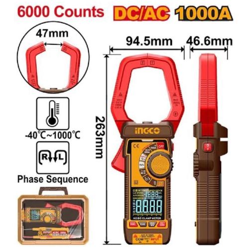 product_image_name-Ingco-Digital Clamp Meter AC/DC 1000A – DCM610002-4