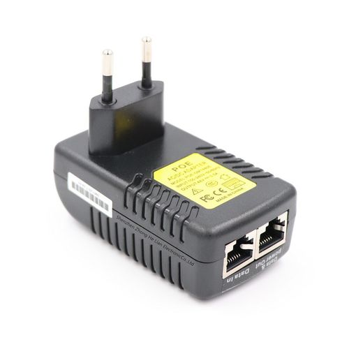 Generic POE Injector 48V 0.5A Poe Power Adapter Injector For IP