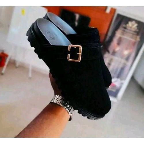Fashion Elegant Men's Half Shoe Black
