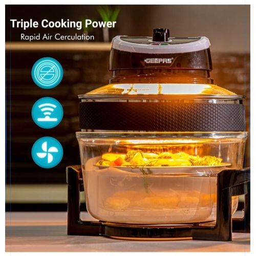 product_image_name-Geepas-Turbo 17L Halogen Oven With Extender Ring - 1400W-2