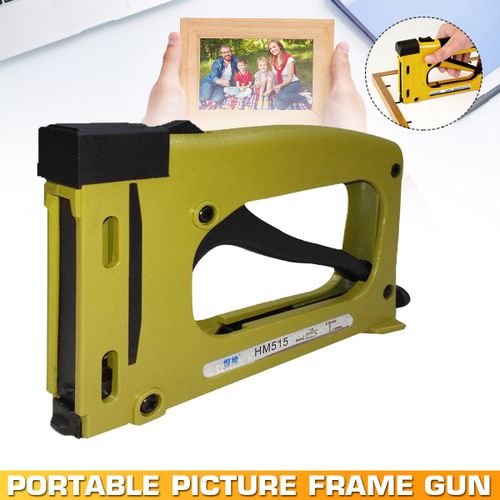 Manual Metal Point Driver Stapler Picture Framing Tool + 1000Pcs