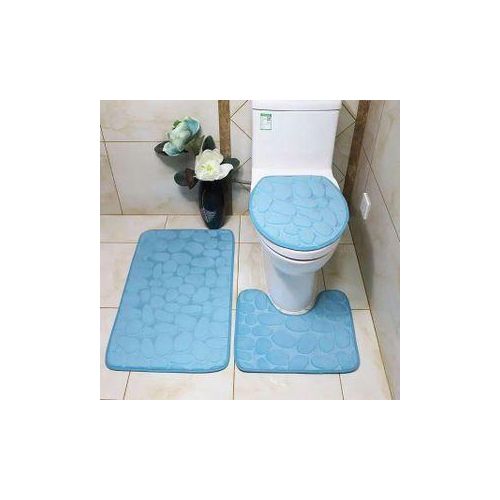 product_image_name-Generic-3-piece purple non-slip shaggy toilet mat set.-1