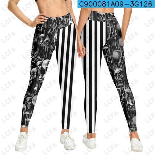 Fun print leggings top