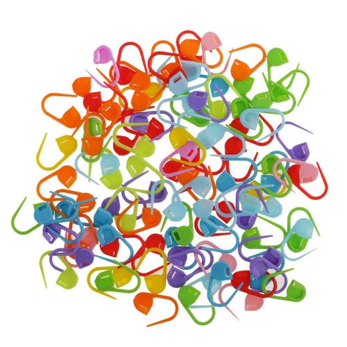 100PCS Stitch Markers for Crocheting S/L Open Knitting Markers