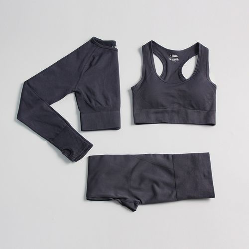 Seamless Yoga Set Sport Suit Women Workout Clothes Athletic Gym Set