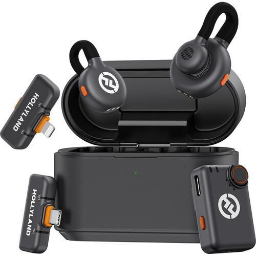 Hollyland Larkk M2S Ultimate Combo (Camera RX+USB-C RX+Lightning RX) Wireless Lavalier Microphone - image 3