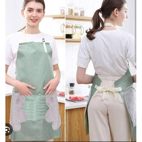 product_image_name-Fashion-Home Cooking Kitchen Apron Side Wipes Waterproof-2