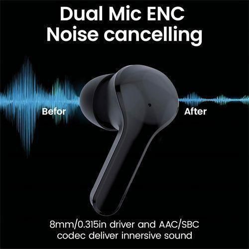 Generic Ultrapods Max Wireless 5.3 TWS Earbuds - Black - image 2