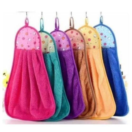 Generic Fancy Soft Kitchen Hand Towel - 12 Pieces